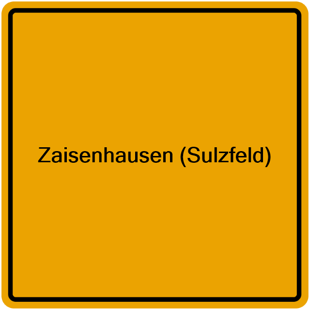 Einwohnermeldeamt24 Zaisenhausen (Sulzfeld)